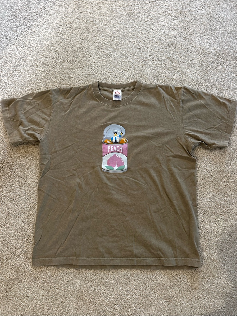 Peach Graphic Tee